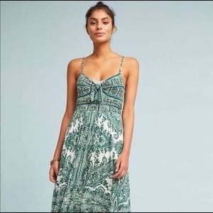 Anthropologie cotton Maxi